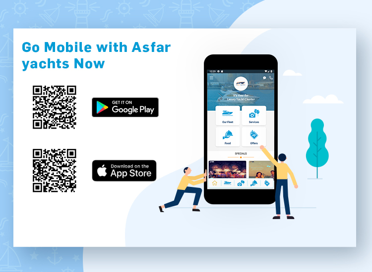 ASFAR YACHTS IS THE FIRST MOBILE APP FOR YACHTS CHARTER IN THE MIDDLE EAST AND NORTH AFRICA REGION