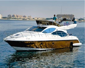 AZIMUT 45FT YACHT DUBAI MARINA Front